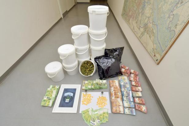 Rekord-Drogenfund nahe Wien: Eine Tonne Cannabis beschlagnahmt
