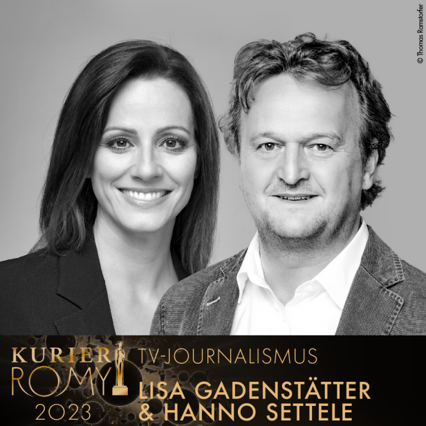 TV-Journalismus 2023: Lisa Gadenstätter und Hanno Settele
