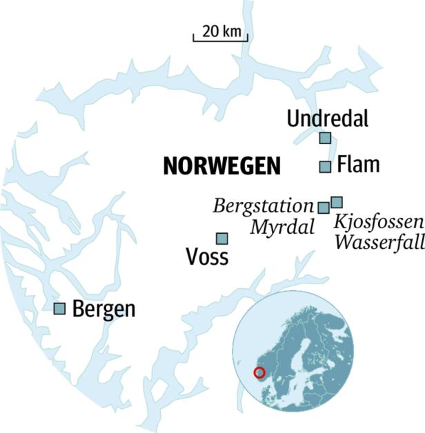 Norwegen in Miniatur: Von der Küste bis ins Gebirge