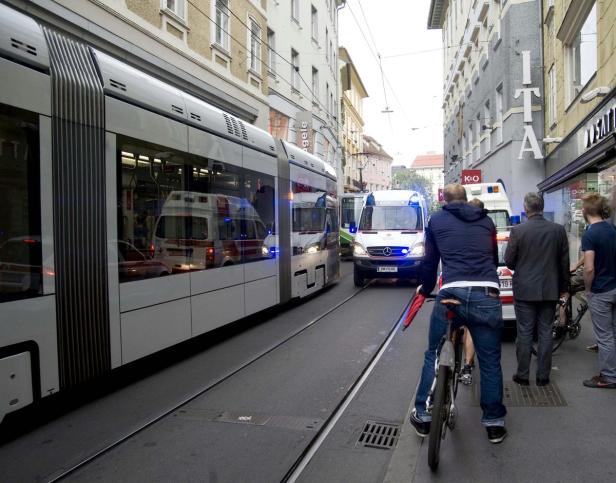 Amokfahrt mit Geländewagen in Grazer Innenstadt