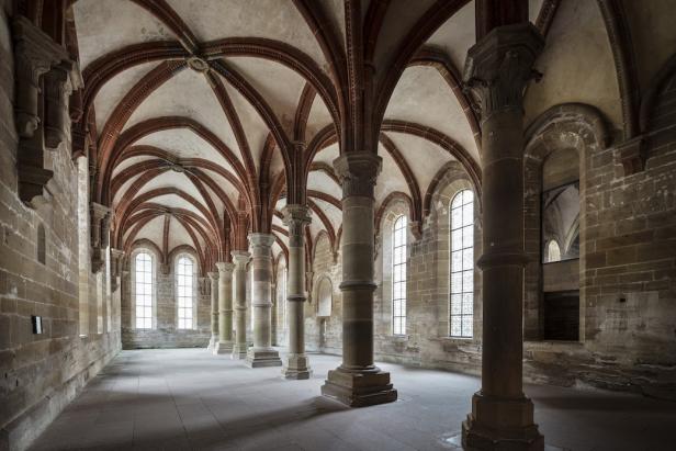 Maulbronn: Kapitelsaal des Klosters, UNESCO Welterbe.