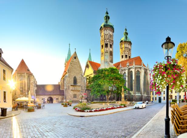 Naumburg: Naumburger Dom, UNESCO-Weltkulturerbe, Via Regia, Via Regia.