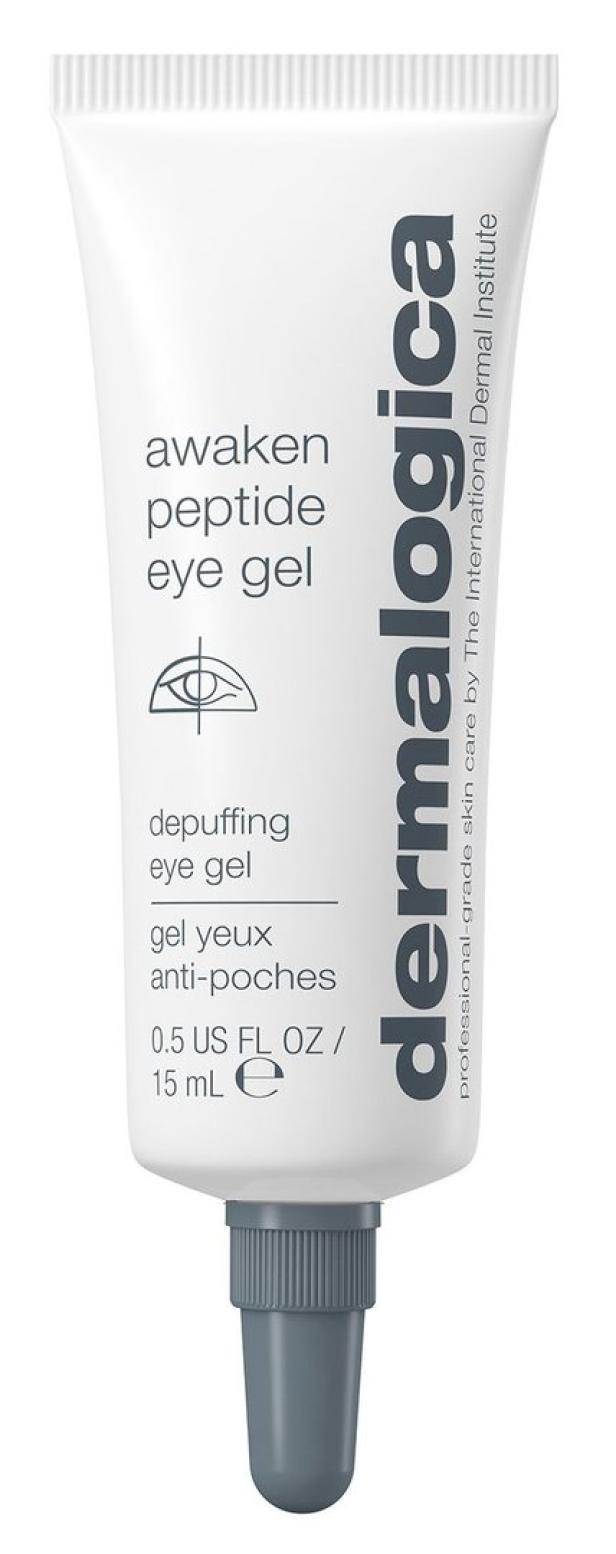 Eine Tube „Awaken Peptide Eye Gel“ von Dermalogica.