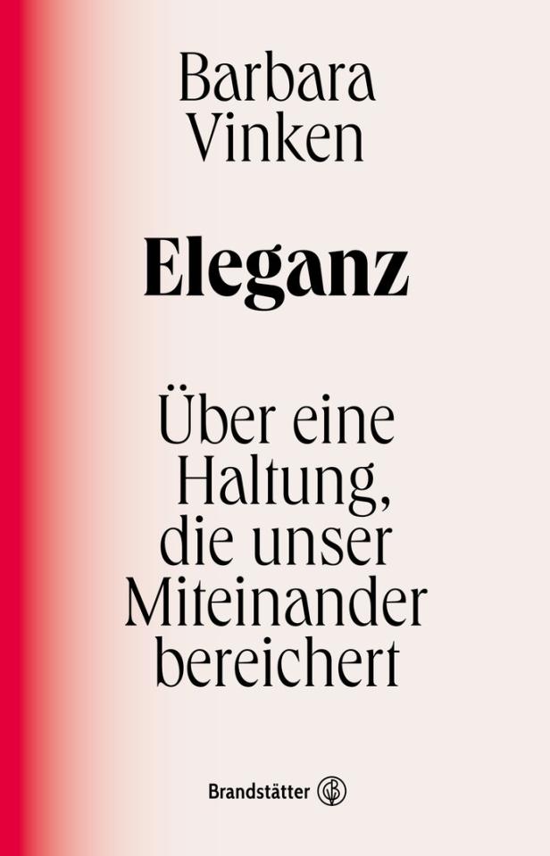 Das Cover des Buches „Eleganz“ von Barbara Vinken.
