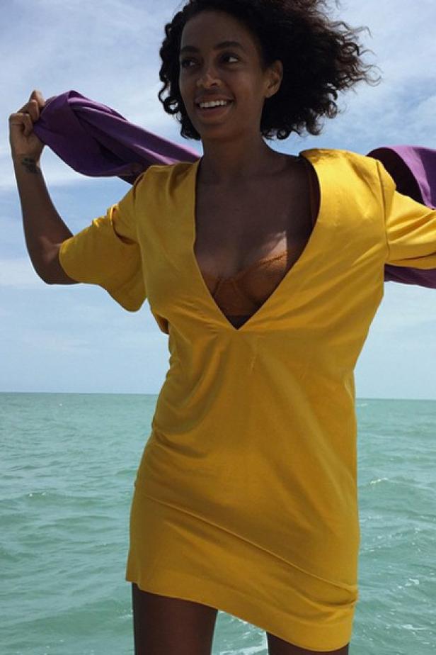 Solange Knowles: Stylische Flitterwochen