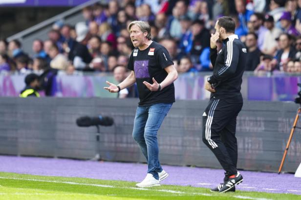 Wimmer während des Spiels FK Austria Wien gegen SK Puntigamer Sturm Graz.