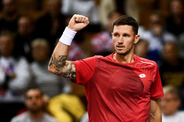 TENNIS-DAVIS-2022-CRO-AUT