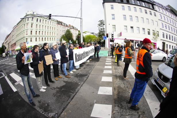 Palfrader & Co. als Klimaaktivisten: Brücken wurden blockiert