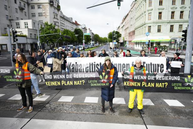 Palfrader & Co. als Klimaaktivisten: Brücken wurden blockiert