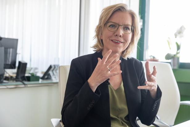 Klimaschutzministerin Leonore Gewessler (Die Grünen)