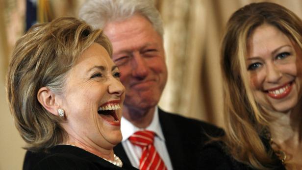 Chelsea Clinton: Lächeln gegen Trennungsgerüchte