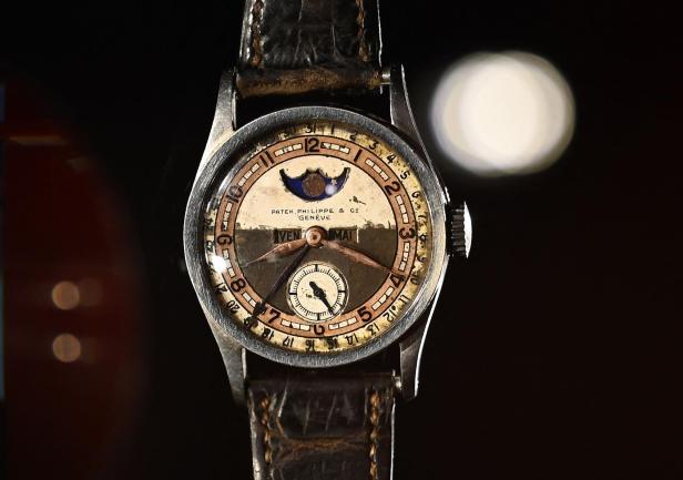 HONG KONG-CHINA-AUCTION-WATCH-EMPEROR-PUYI