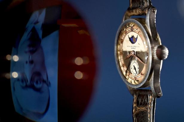 HONG KONG-CHINA-AUCTION-WATCH-EMPEROR-PUYI