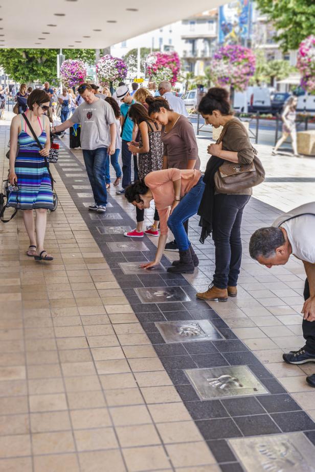 Am Walk of Fame haben sich Stars verewigt.