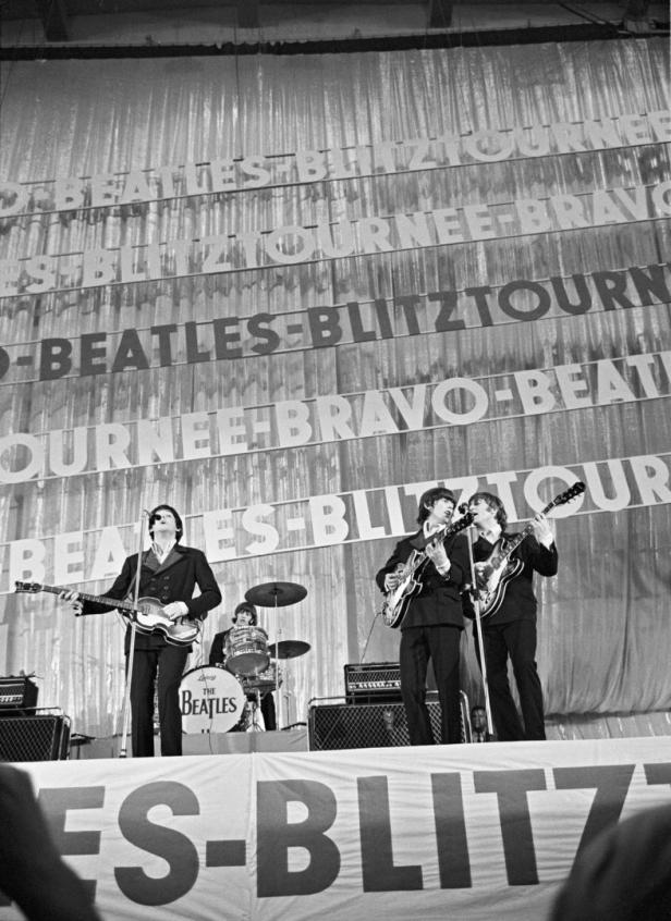 Bild von der Beatles-Ausstellung
