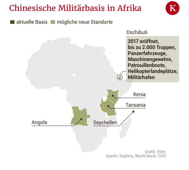 Sechs Karten zeigen, wie groß Chinas Einfluss in Afrika ist
