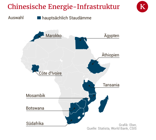 Sechs Karten zeigen, wie groß Chinas Einfluss in Afrika ist