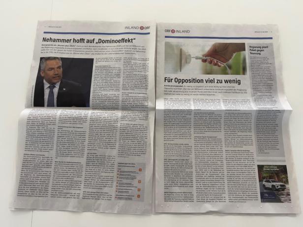 "ORF-Zeitung": VÖZ bringt ORF.at zu Papier