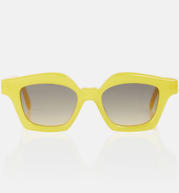 Gelbe Sonnenbrille von Loewe.
