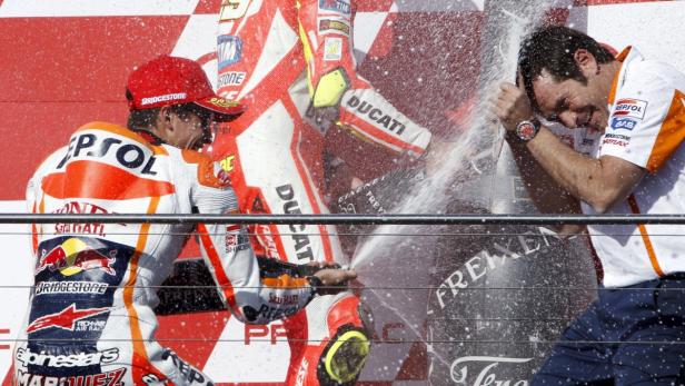 xyz Marquez macht Titelrennen spannend