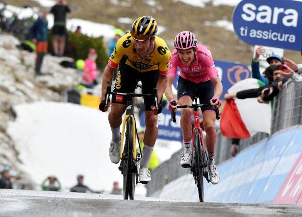 Giro d'Italia: Buitrago siegt an den Drei Zinnen, Thomas bleibt vorn