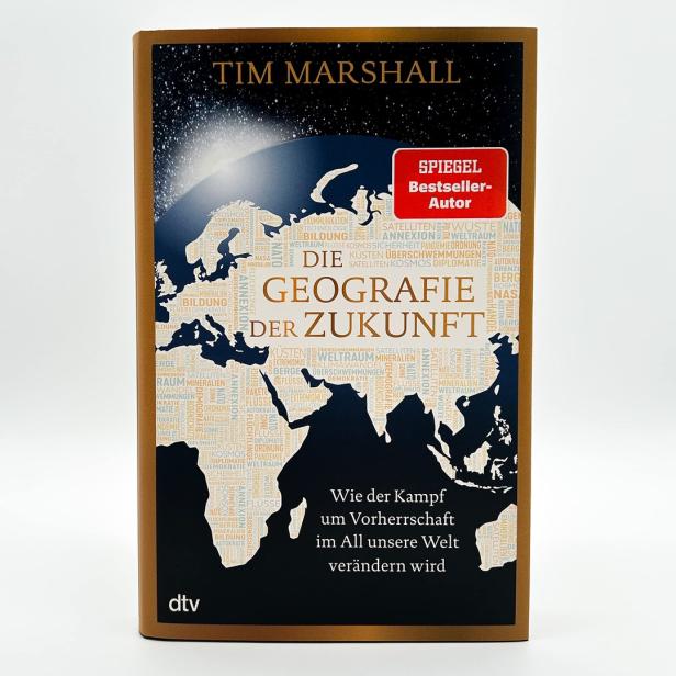 Das Cover des Buches „Die Geografie der Zukunft“ von Tim Marshall.