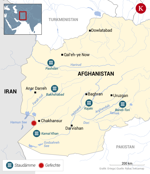 Taliban marschieren an Grenze zum Iran auf: Droht ein Krieg ums Wasser?