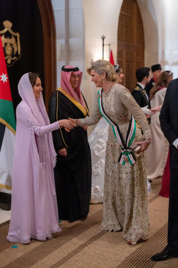 Hochzeit von Kronprinz Hussein: Royale Gäste feiern in Jordanien