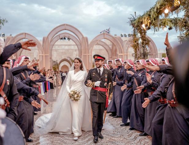 Hochzeit von Kronprinz Hussein: Royale Gäste feiern in Jordanien