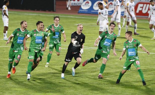 FUSSBALL/ADMIRAL BUNDESLIGA/EUROPACUP-PLAY-OFF-HALBFINALE: WAC - AUSTRIA LUSTENAU