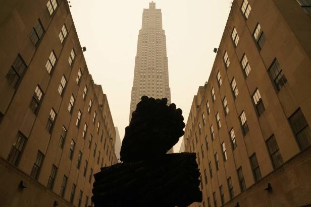 Rauch von Kanadas Waldbränden verdunkelt New York