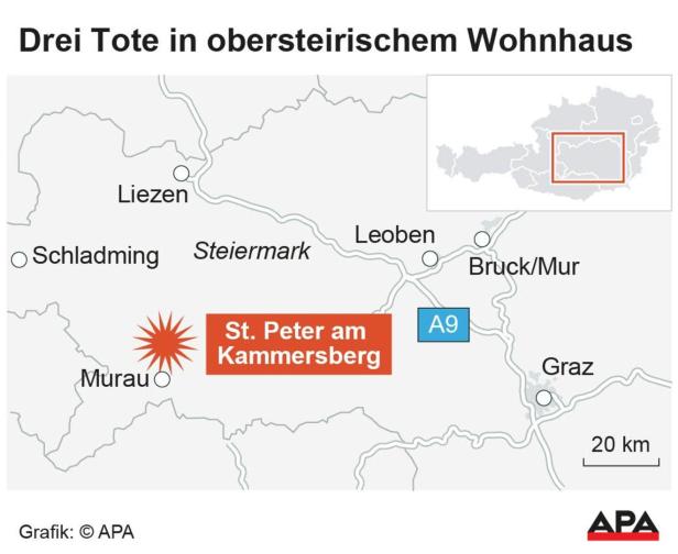 Mordalarm in der Steiermark: Tote sind Ehepaar und weitere Frau