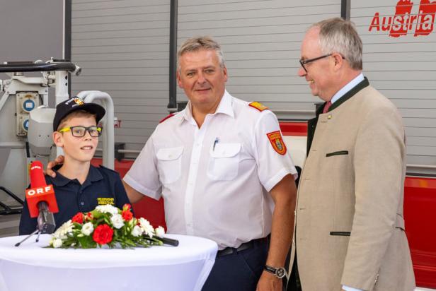 Niklas will Feuerwehrmann werden: "Rekordmann" ist er bereits