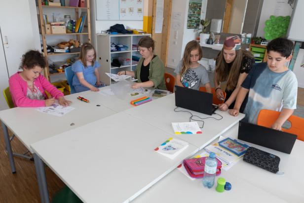 Inklusive Schule in Döbling: Am Himmel lernen alle Kinder gemeinsam