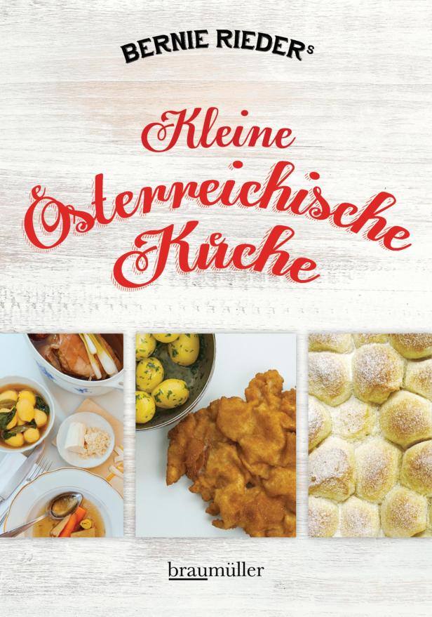 Das Cover des Kochbuchs „Kleine österreichische Küche“ von Bernie Rieder.