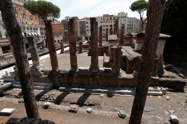 Erstmals in Rom begehbar: Tötungsort von Julius Cäsar