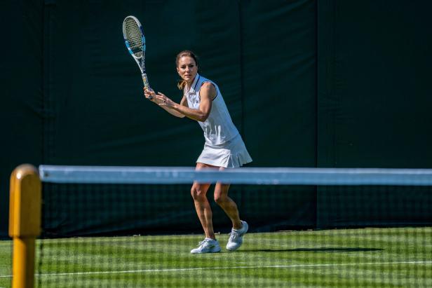 Prinzessin Kate beim Tennis