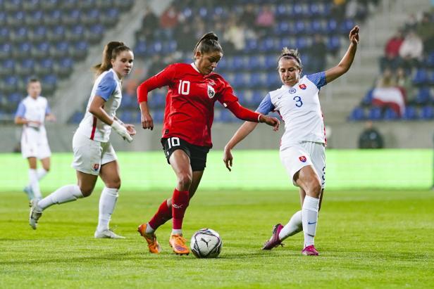 FUSSBALL/LÄNDERSPIEL/FRAUEN: ÖSTERREICH - SLOWAKEI