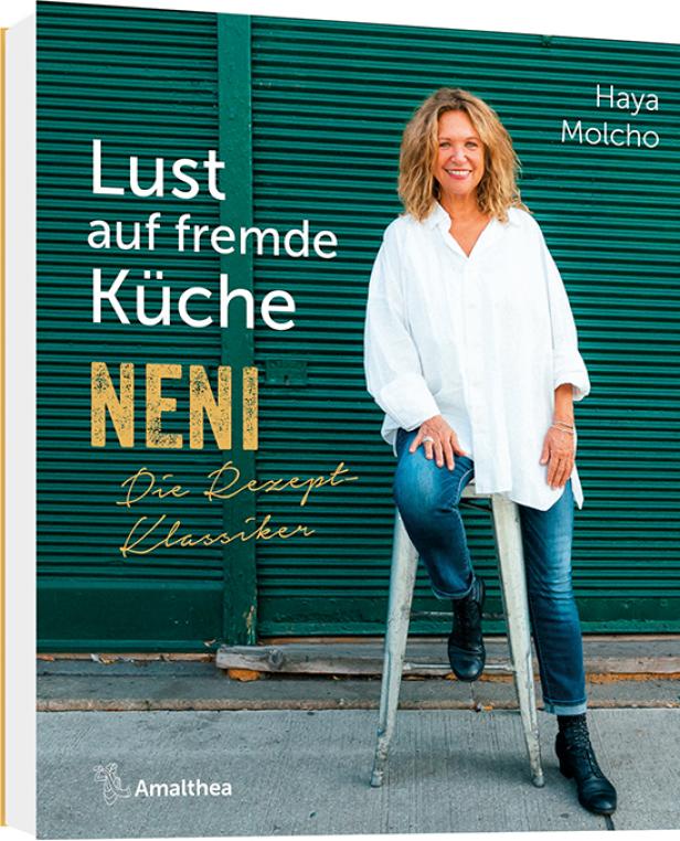 Das Cover des Kochbuchs „Lust auf fremde Küche NENI“ von Haya Molcho.