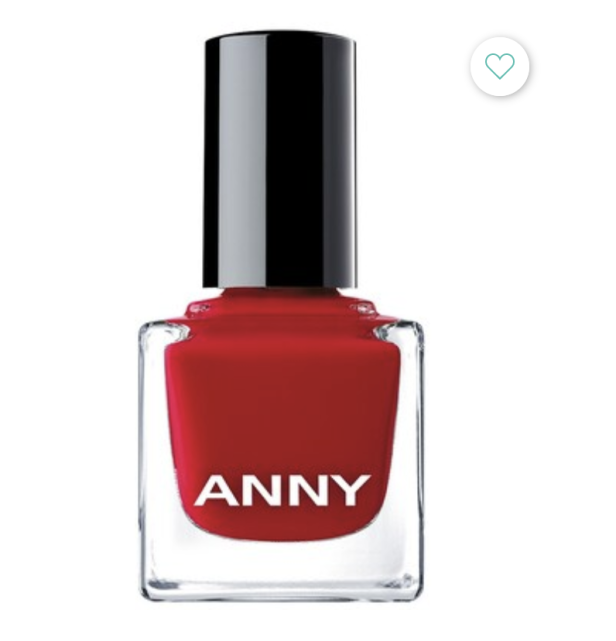 Ein roter Nagellack der Marke Anny.