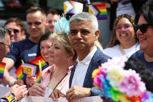 London celebrates the annual Pride Parade