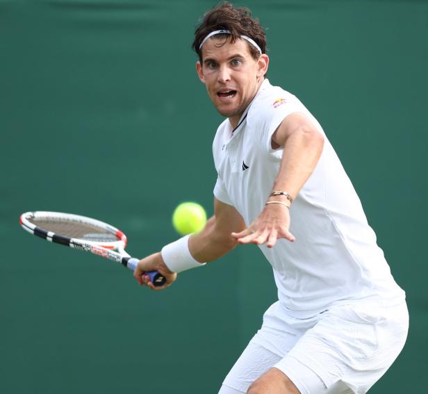 Ein großartiger Auftritt von Dominic Thiem blieb in Wimbledon unbelohnt