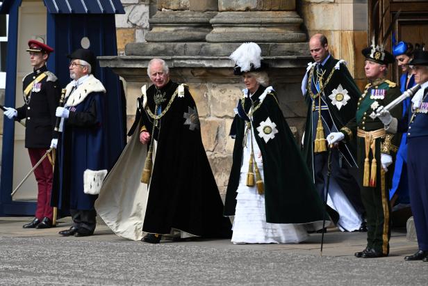 Die besten Fotos von König Charles' 2. Krönung in Schottland