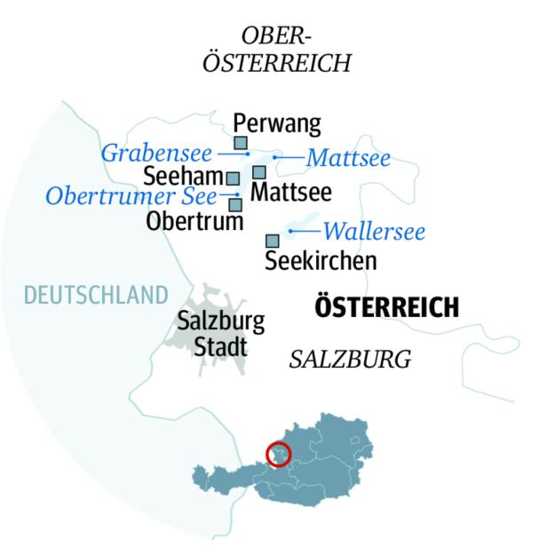 Porsche-Oldies in Mattsee