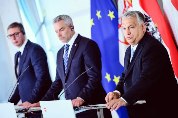 Hungary-Austria-Serbia Migration Summit in Vienna