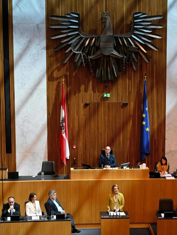 NATIONALRAT: SCHALLENBERG / EDTSTADLER / KOGLER / SOBOTKA / METSOLA