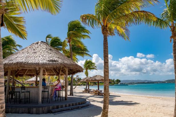 Genny’s Bar auf Jumby Bay Island.