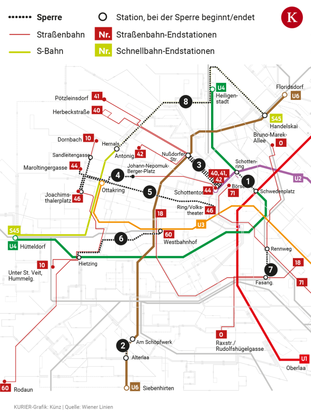 10 Wege, wie Sie die Öffi-Baustellen in Wien umgehen können