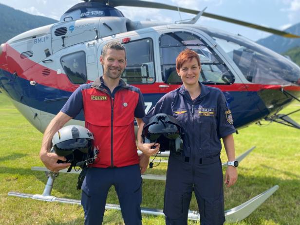 Polizei liegt in der Familie: Pilotin, Hundeführerin und Alpinist