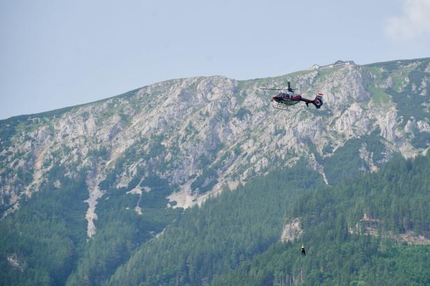 Vermisstensuche auf 2.000 Meter: Polizeihunde werden fit für die Berge